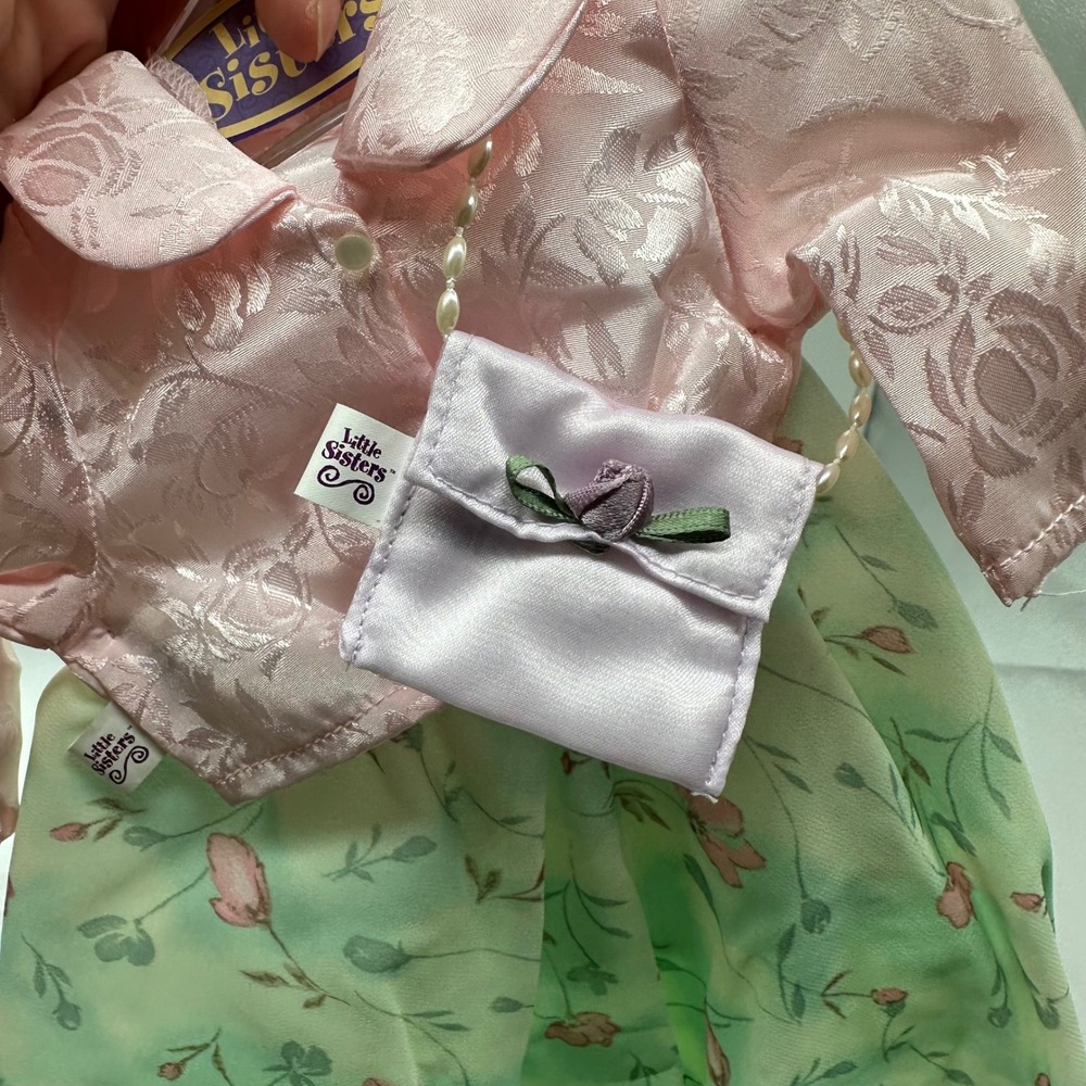 Gotz Little Sister doll outfit NIP skirt jacket purse ballroom fits 18" dolls - Picture 9 of 10